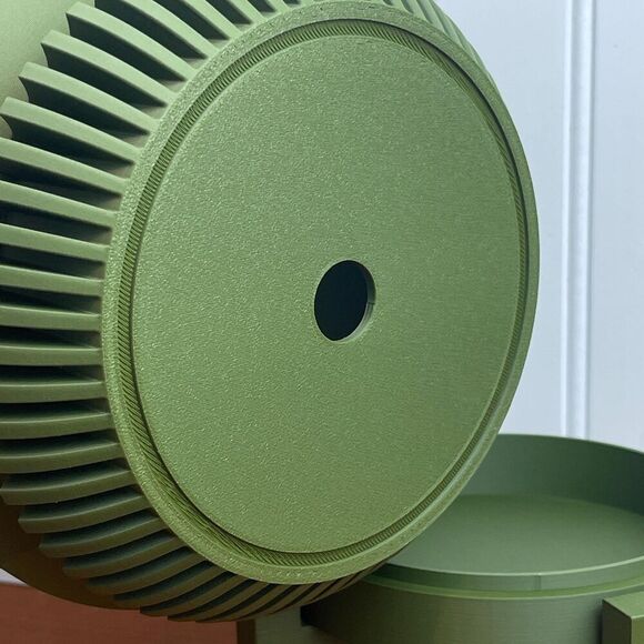 Uldol Indoor Planter w/ Drainage Hole and Drip Tray, Houseplants, 3D Printed - Picture 5 of 10